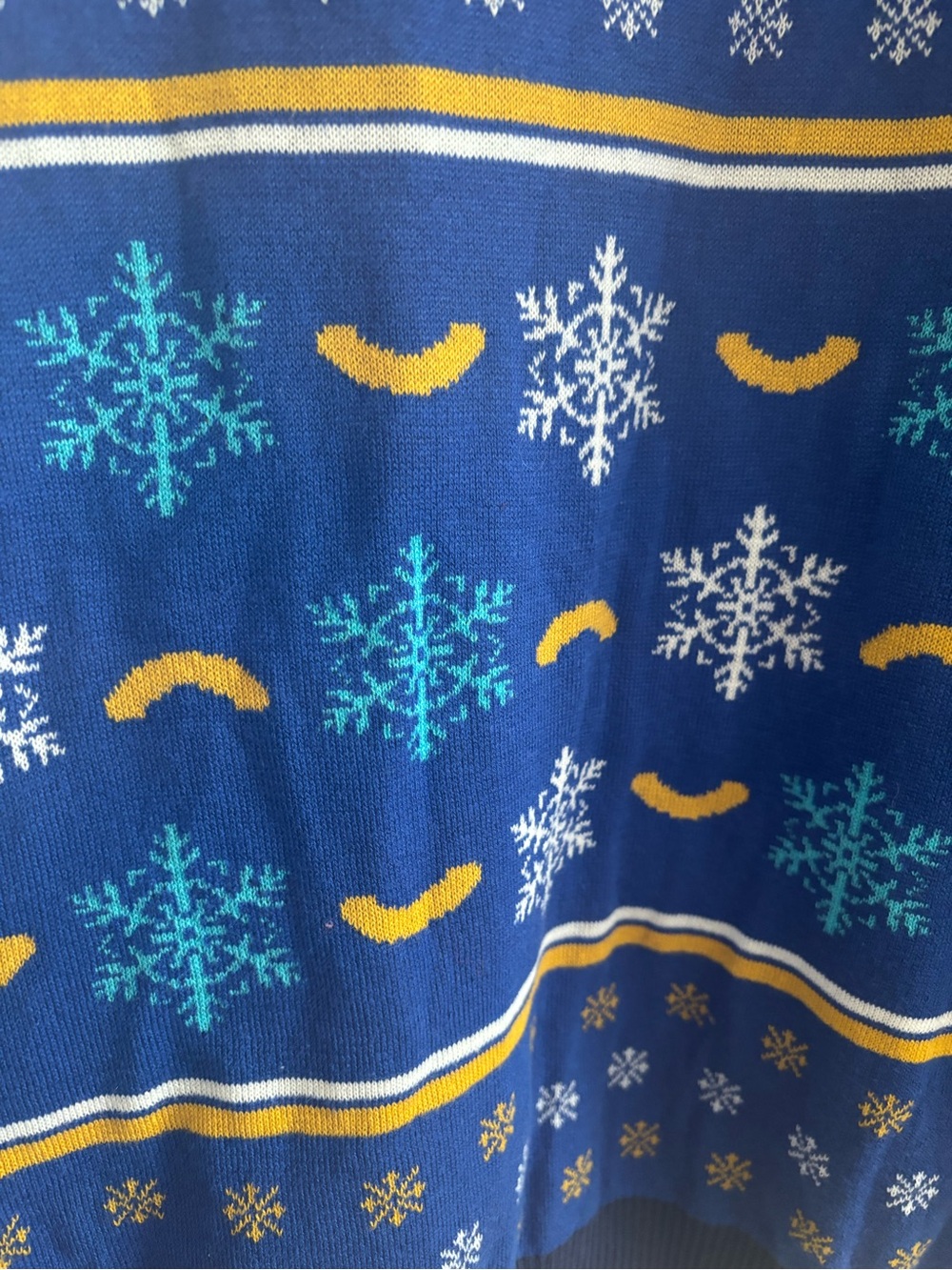 Kraft Mac and Cheese Unisex Ugly Christmas / Winter Sweater - Picture 3 of 6